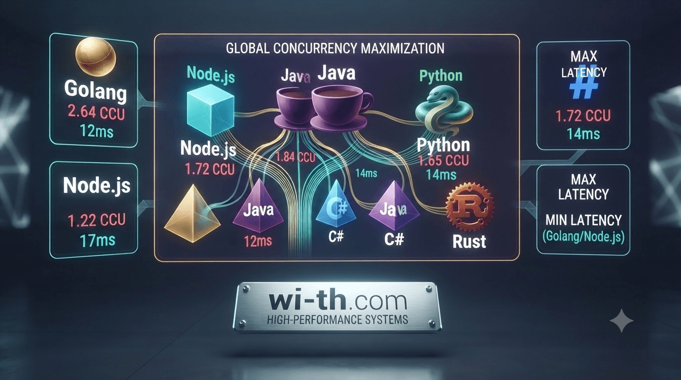 언어별 동접수 최적화