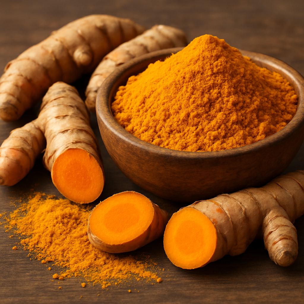 Benefícios e usos da cúrcuma ｜ Especiarias naturais para a saúde antioxidante, anti-inflamatória e digestiva