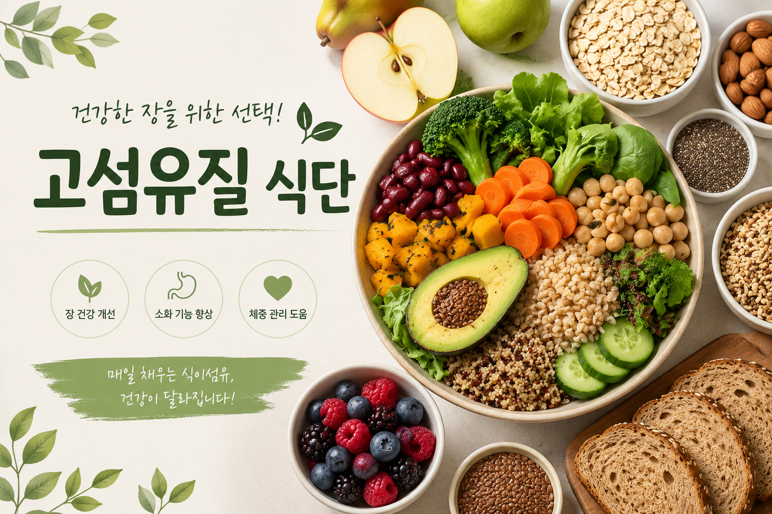 고섬유질 식단