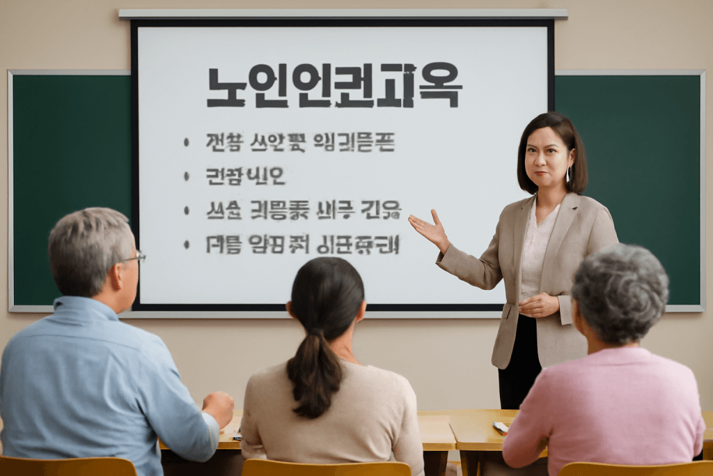 노인인권교육과 학과 소개와 커리큘럼 진로 정보 교육 내용과 실무 전망 취업 준비와 수업 사례까지 자세히